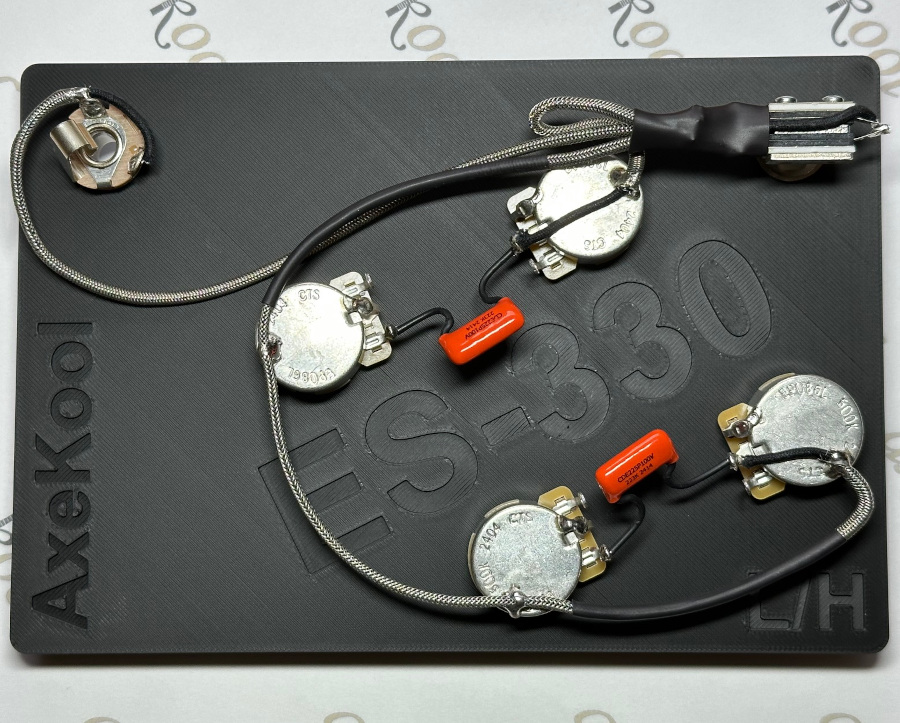 Gibson & Epiphone ES-330 Left Handed Vintage Wiring Harness Gibson & Epiphone ES-330 Left Handed Vintage Wiring Harness