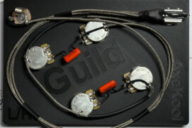 Guild Hollowbody Left Handed Vintage Wiring Harness