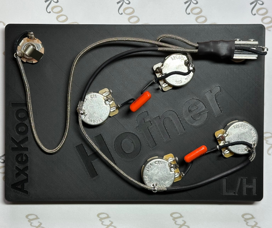 Hofner Hollowbody Left Handed Vintage Wiring Harness Hofner Hollowbody Left Handed Vintage Wiring Harness