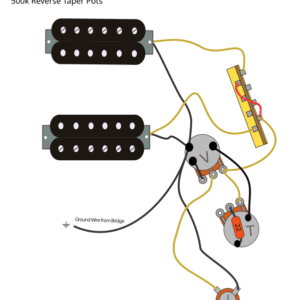 Ibanez HH Left Handed Wiring Harness