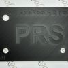 PRS 2 Pot Left Handed Wiring Template