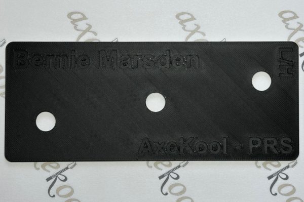 PRS Bernie Marsden Left Handed Wiring Template