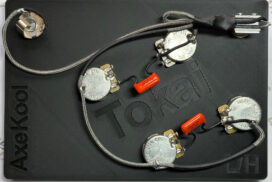 Tokai Hollowbody Left Handed Vintage Wiring Harness