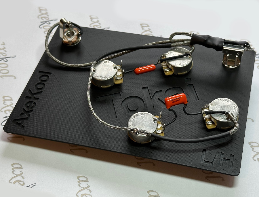 Tokai Hollowbody Left Handed Vintage Wiring Harness Tokai Hollowbody Left Handed Vintage Wiring Harness