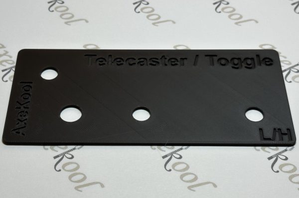 Fender Telecaster Left Handed Wiring Template (Toggle Switch)