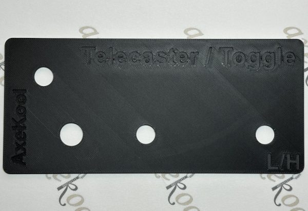 Fender Telecaster Left Handed Wiring Template (Toggle Switch)