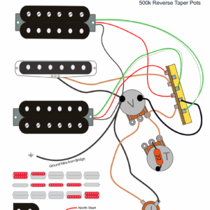 Ibanez HSH RG & Jem with Coil Split Left Handed Wiring Diagram