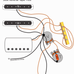 Yamaha Pacifica 112 (HSS) Left Handed Wiring Diagram Yamaha Pacifica 112 (HSS) Left Handed Wiring Diagram
