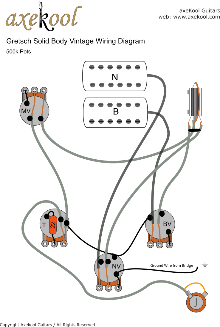 Gretsch Solid Body Vintage Wiring Diagram Gretsch Solid Body Vintage Wiring Diagram