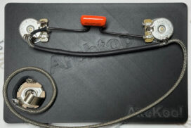 Archtop Vintage Wiring Harness with Single Coil Pickup