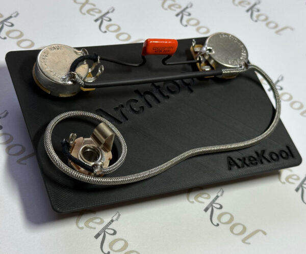 Archtop Vintage Wiring Harness (for Single Coil Pickup)