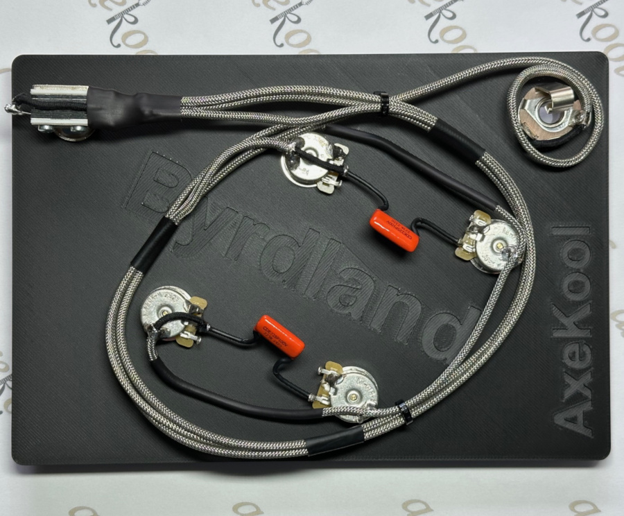 Epiphone Byrdland Elitist Vintage Wiring Harness with Mini CTS Pots Epiphone Byrdland Elitist Vintage Wiring Harness with Mini CTS Pots