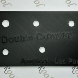 Gibson & Epiphone Les Paul Double Cutaway Wiring Template