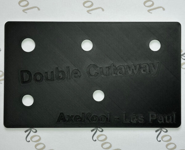 Gibson & Epiphone Les Paul Double Cutaway Wiring Template