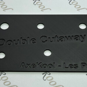 Gibson & Epiphone Les Paul Double Cutaway Wiring Template