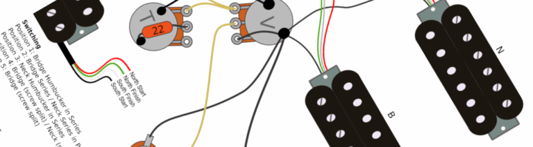 Ibanez HH Series / Parallel Wiring Diagram & Fitting Instructions