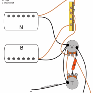 Fender Telecaster HH Wiring Diagram