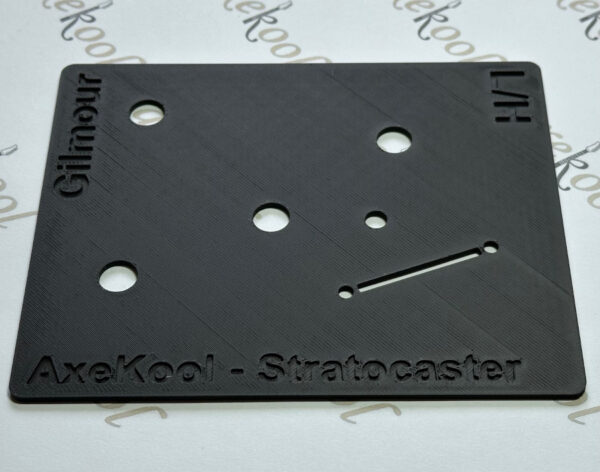 Fender Stratocaster David Gilmour Left Handed Wiring Template