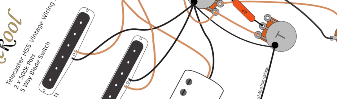 Fender Telecaster HSS Wiring Diagram & Fitting Instructions