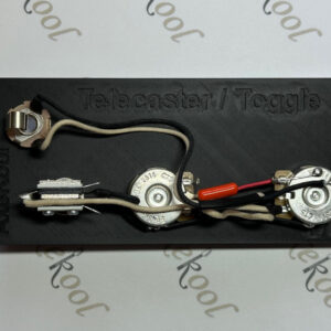 Fender Telecaster Left Handed Reverse Vintage Wiring Harness with 3 Way Toggle Switch