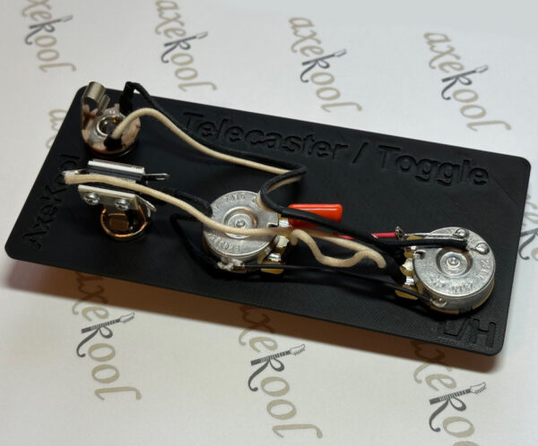 Fender Telecaster Left Handed Reverse Vintage Wiring Harness with 3 Way Toggle Switch