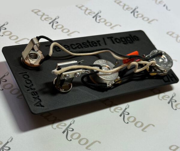 Fender Telecaster Left Handed Reverse Vintage Wiring Harness with 3 Way Toggle Switch