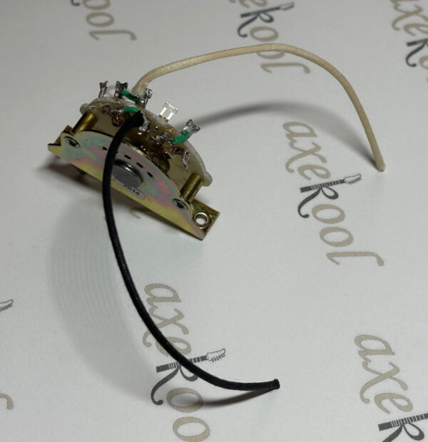 Pre-Wired Oak Grigsby 4 Way Blade Switch for Telecaster