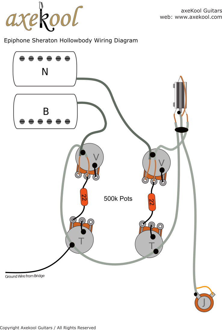 Epiphone Sheraton Wiring Diagram Epiphone Sheraton Wiring Diagram