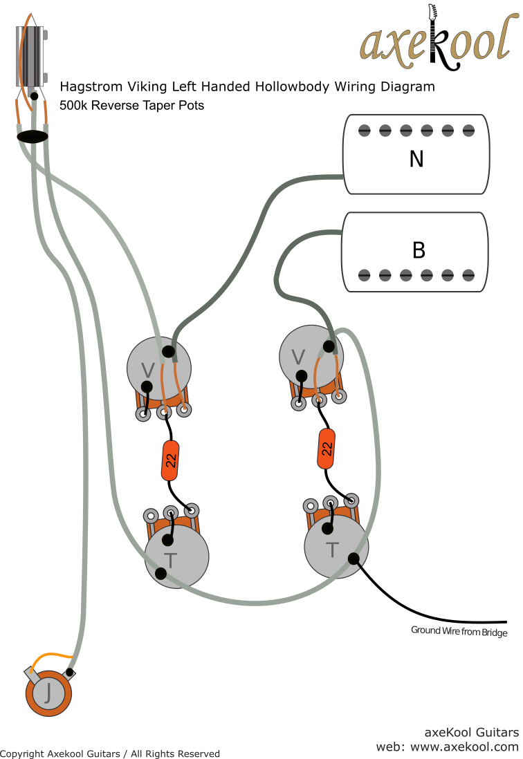 Hagstrom Viking Left Handed Hollowbody Wiring Diagram