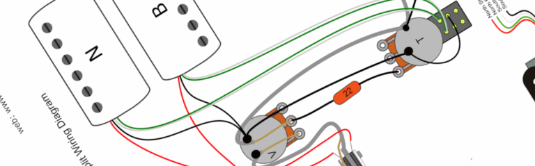 Epiphone Les Paul Special II Coil Split Wiring Diagram & Fitting Instructions