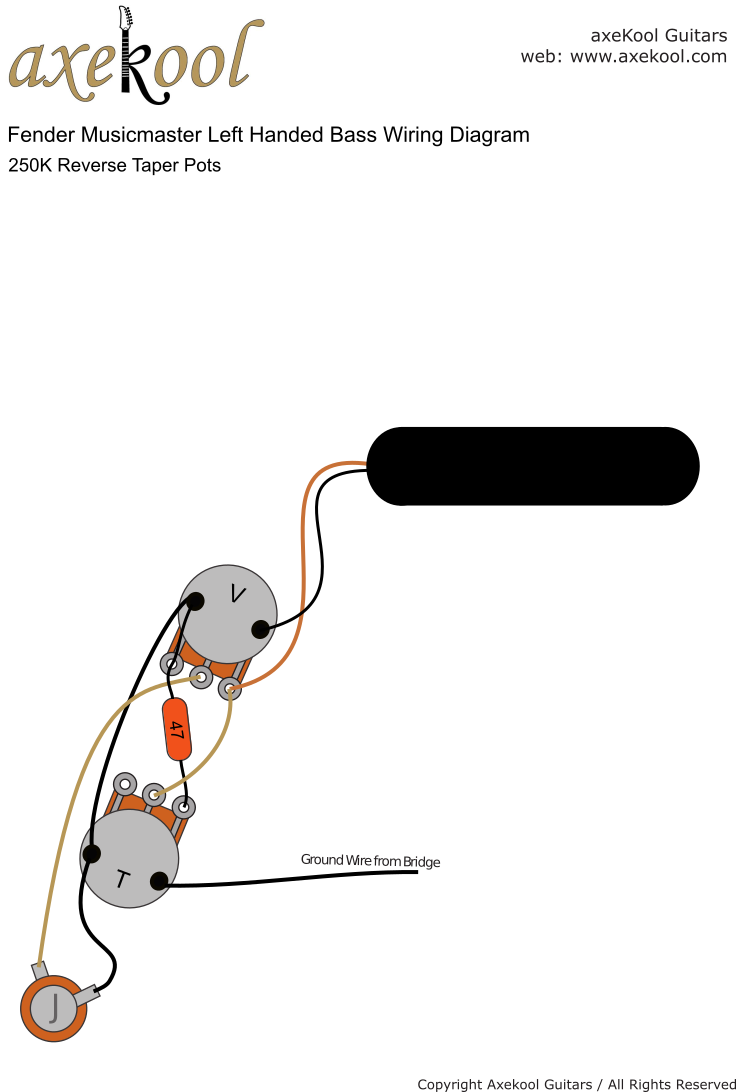 Fender Musicmaster Bass Left Handed Wiring Diagram Fender Musicmaster Bass Left Handed Wiring Diagram