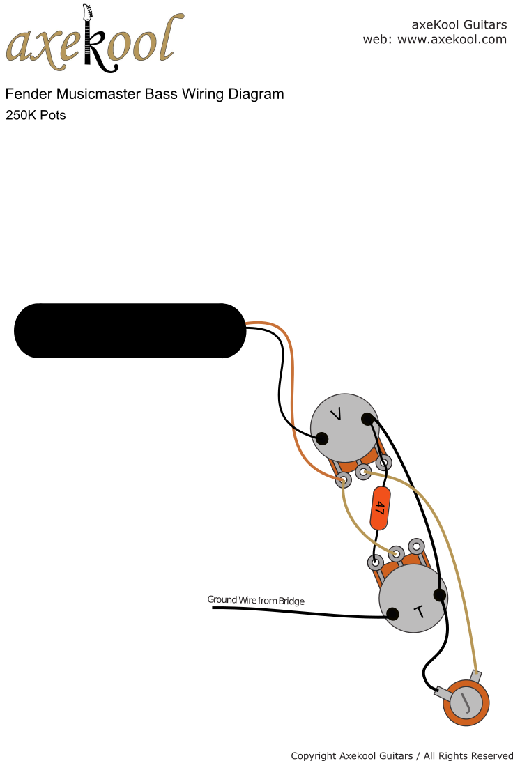 Fender Musicmaster Bass Wiring Diagram Fender Musicmaster Bass Wiring Diagram