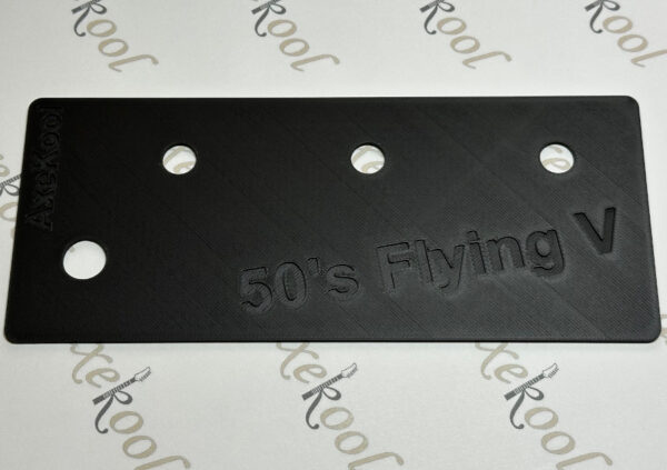 Gibson & Epiphone Flying V 1950’s Wiring Template