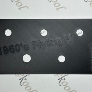 Gibson & Epiphone Flying V 1960’s Wiring Template