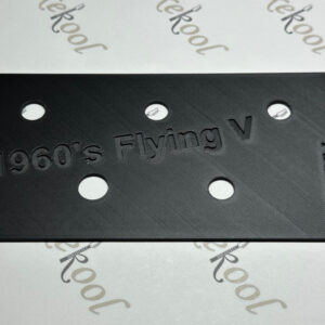 Gibson & Epiphone Flying V 1960’s Wiring Template Gibson & Epiphone Flying V 1960’s Wiring Template
