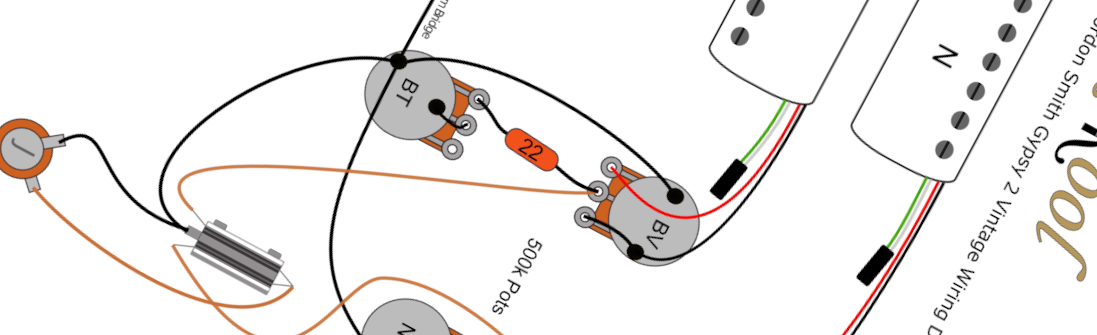 Gordon Smith Gypsy 2 Wiring Diagram & Fitting Instructions