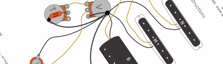 Ibanez HSS Wiring Diagram & Fitting Instructions