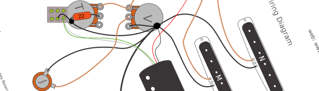 Ibanez HSS with Coil Split Wiring Diagram & Fitting Instructions