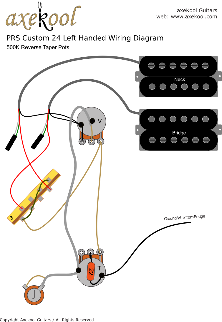 PRS Custom 24 Left Handed Wiring Diagram PRS Custom 24 Left Handed Wiring Diagram