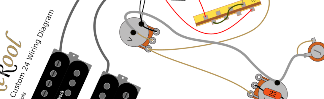 PRS Custom 24 Wiring Diagram & Fitting Instructions