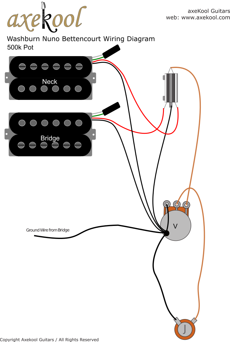 Washburn Nuno Bettencourt Wiring Diagram