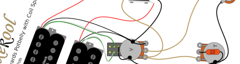Edwards Potbelly with Coil Split Wiring Diagram & Fitting Instructions