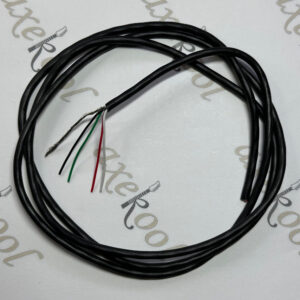 4 Conductor Shielded Cable, 1 Meter