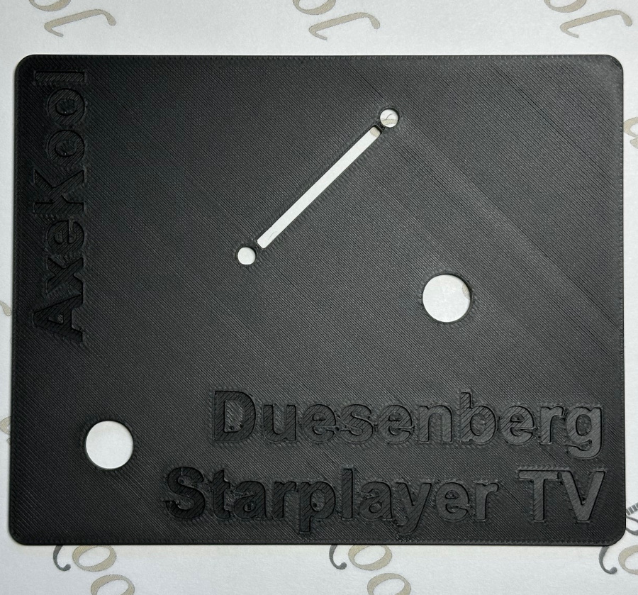 Duesenberg Starplayer TV Wiring Template Duesenberg Starplayer TV Wiring Template