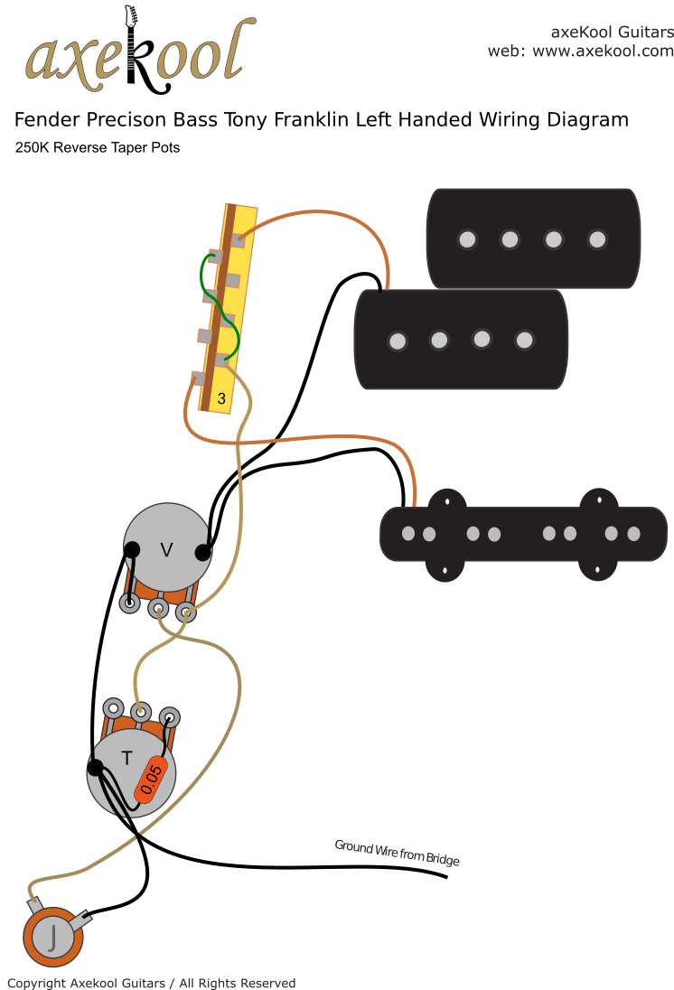 Fender Precision Bass Tony Franklin Left Handed Wiring Diagram Fender Precision Bass Tony Franklin Left Handed Wiring Diagram