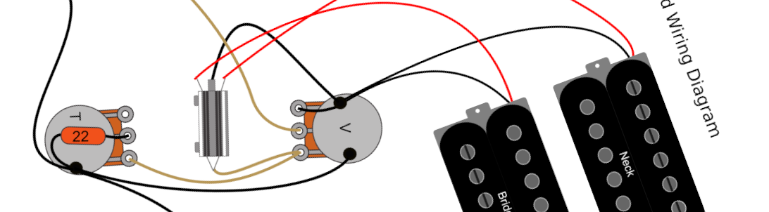 Jackson Rhoads RR3 Left Handed Wiring Diagram & Fitting Instructions
