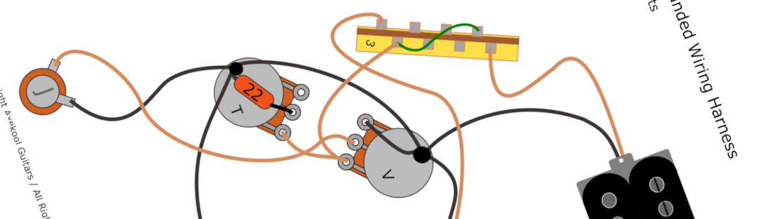 Kiesel Vader Left Handed Wiring Diagram & Fitting Instructions