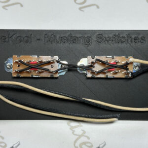 Pre-Wired Switchcraft Mustang/Duosonic 3 Position Slide Switches x 2