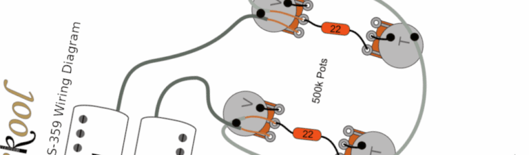 Gibson ES-359 Wiring Diagram & Fitting Instructions