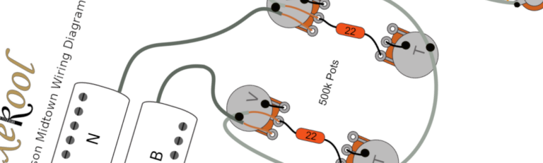 Gibson Midtown Wiring Diagram & Fitting Instructions